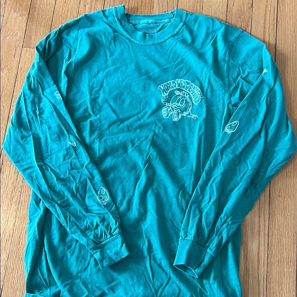 Teal Long Sleeve Shirt